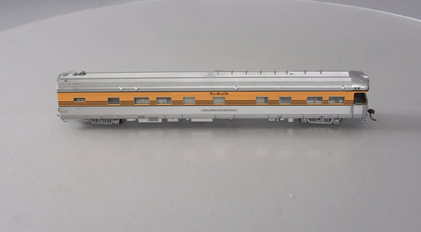 Kato 35-6009 HO Denver & Rio Grande "Wilson McCarthy" Corrugated Business Car LN/Box