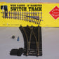 Aristo-Craft 30380 G Brass Left Hand 10' Wide Radius Manual Switch Turnout NIB