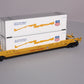 MTH 30-7005B O Gauge Union Pacific Flat with UP Doublestack LN/Box