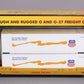 MTH 30-7005B O Gauge Union Pacific Flat with UP Doublestack LN/Box