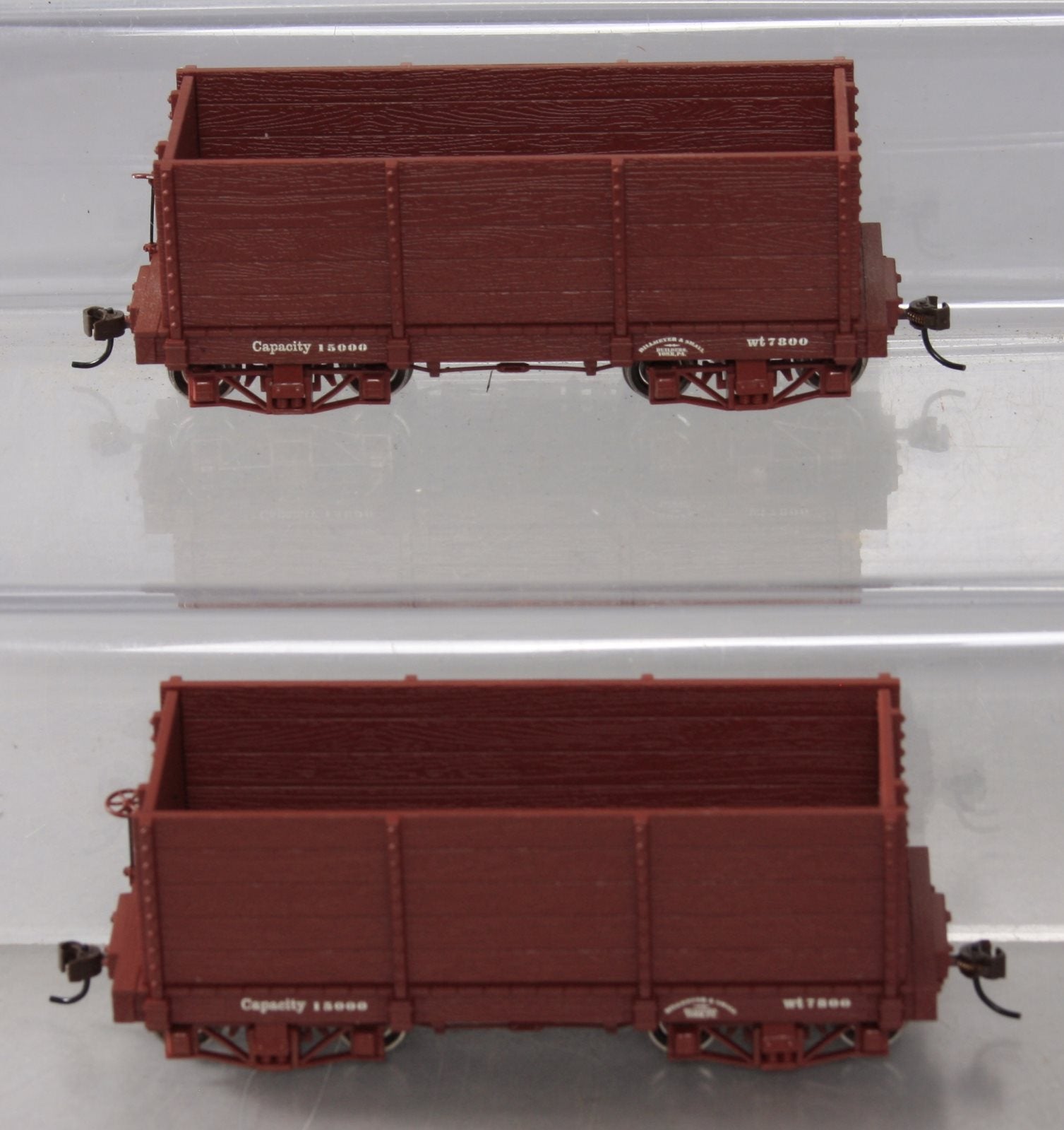 Bachmann Spectrum 26541 On30 Data Only 18' Wood High-Side Gondola (Set of 2) MT/Box