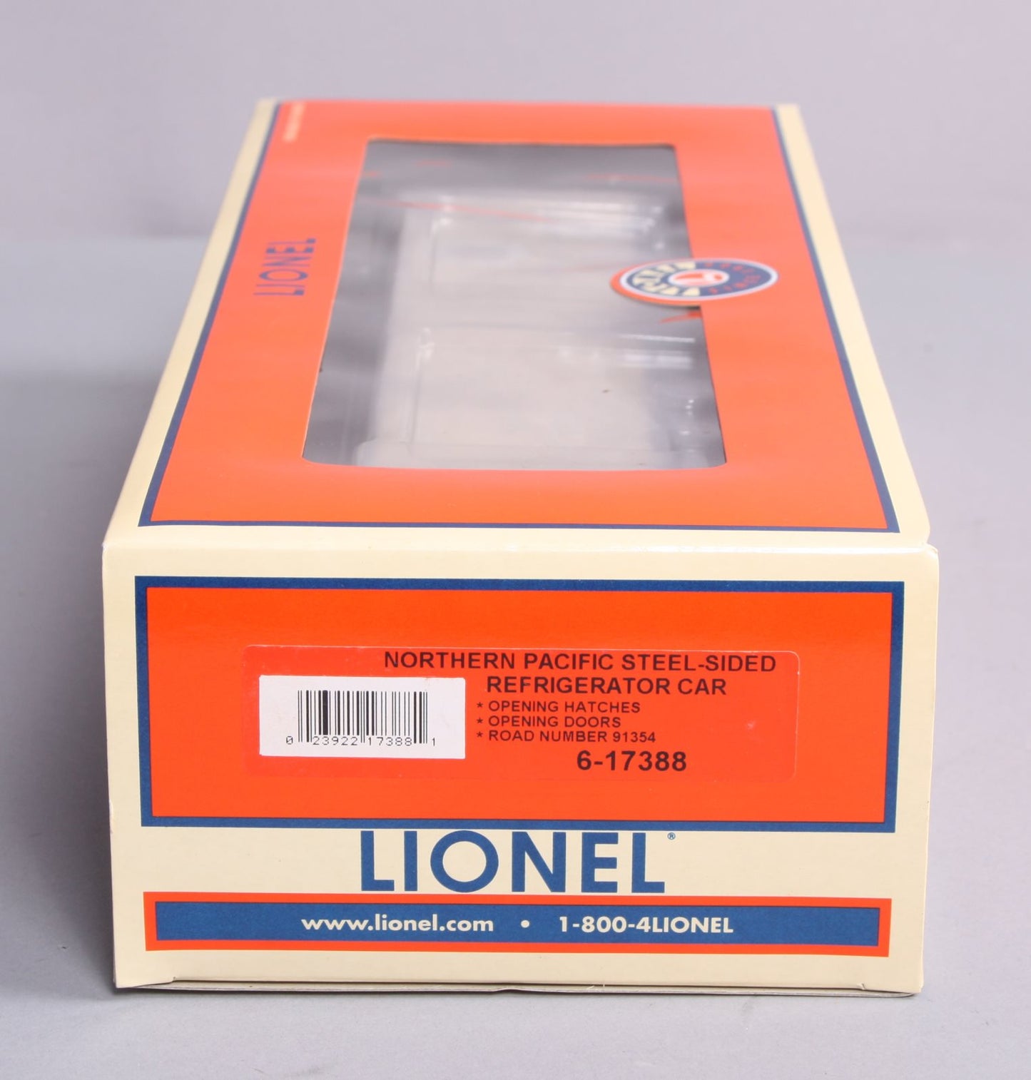 Lionel 6-17388 O Gauge Northern Pacific Steel-Sided Refrigerator Car #91354 LN/Box