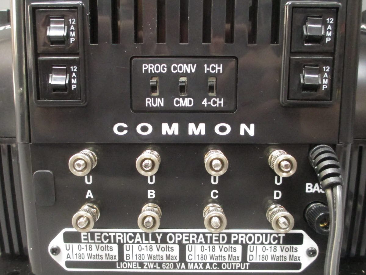 Lionel 6-37921 ZW-L 620 Watt 4-Train Transformer LN/Box