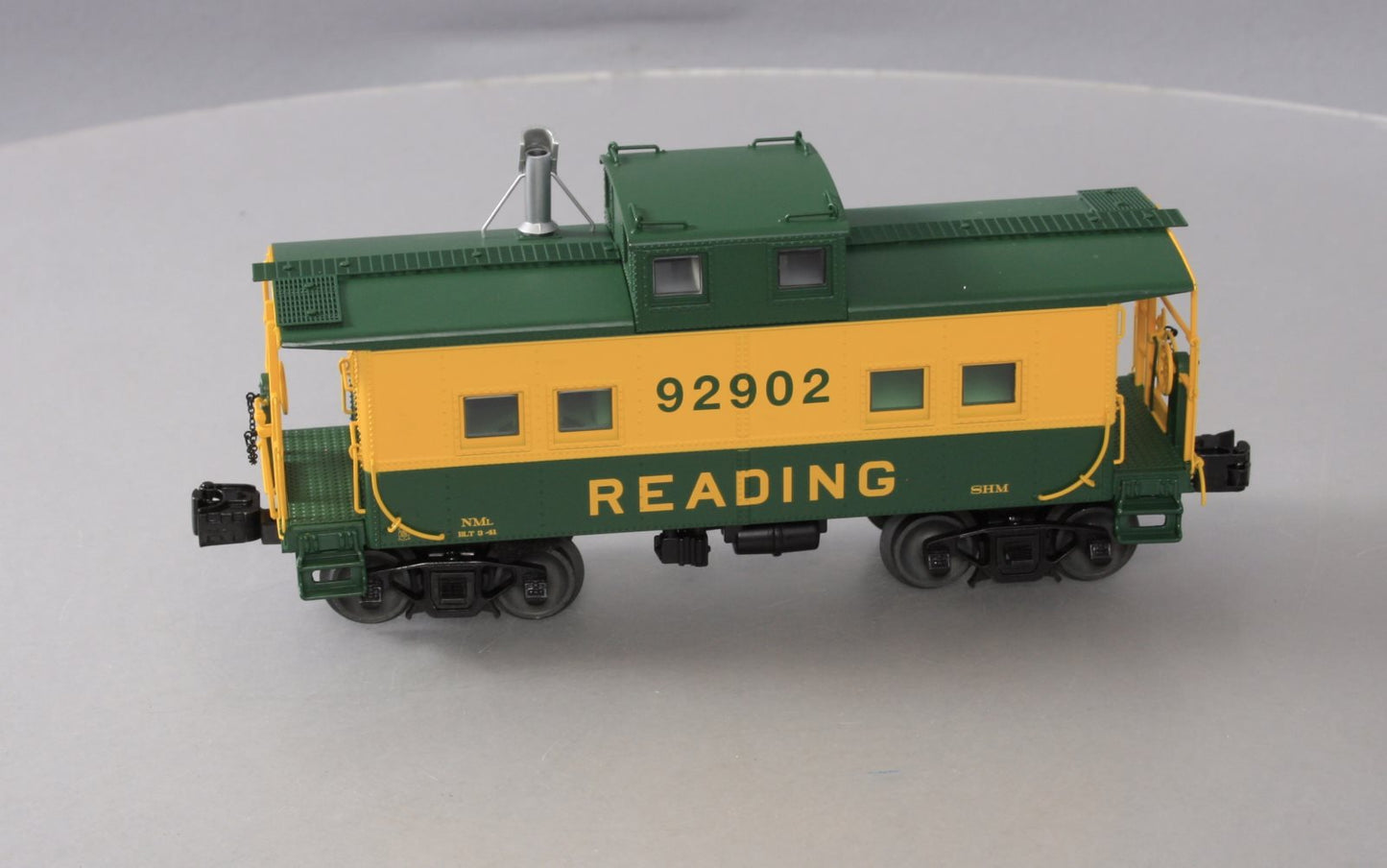 Lionel 6-83358 O Reading Northeast Style Caboose Green/Yellow
