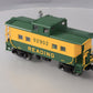 Lionel 6-83358 O Reading Northeast Style Caboose Green/Yellow