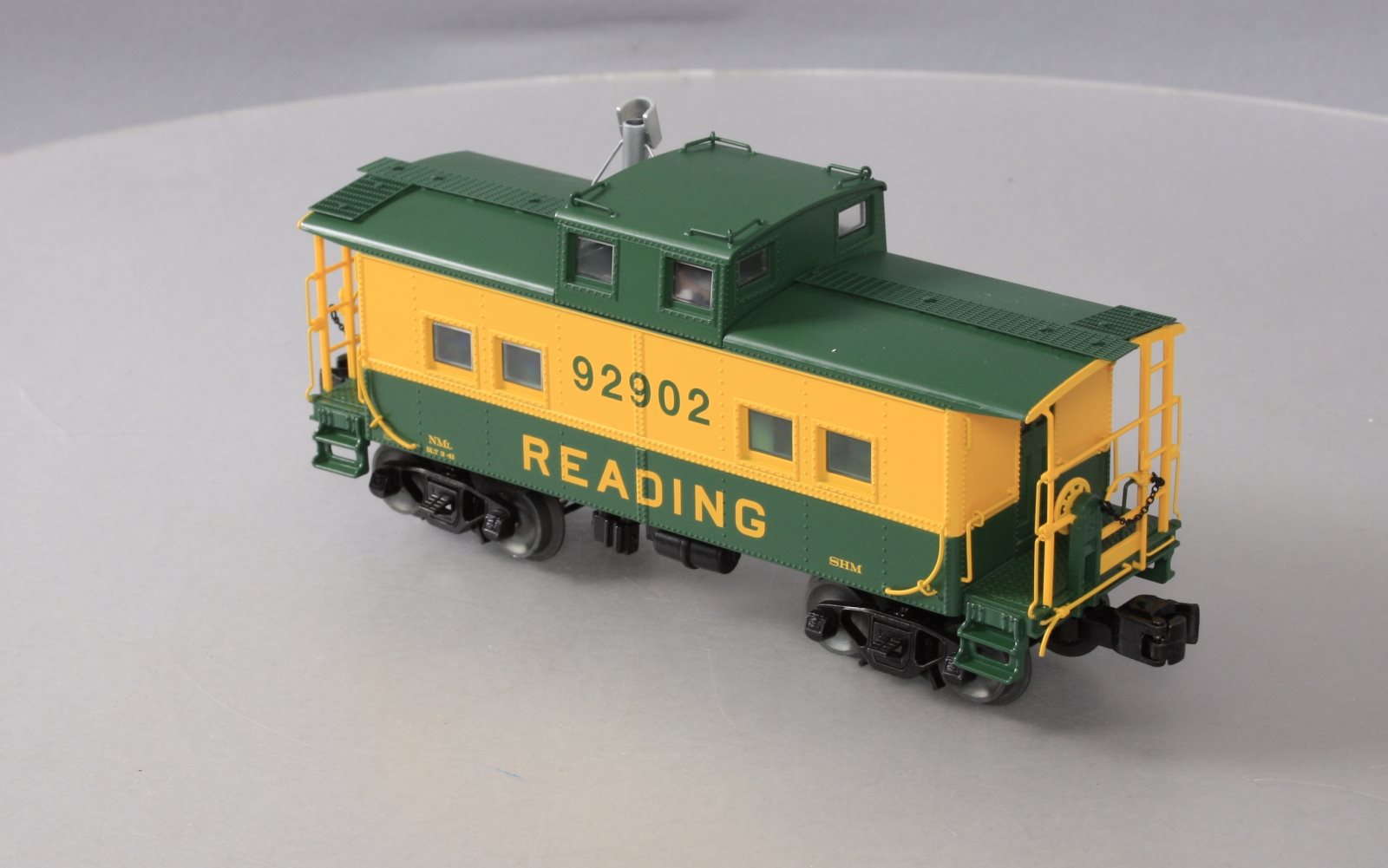 Lionel 6-83358 O Reading Northeast Style Caboose Green/Yellow