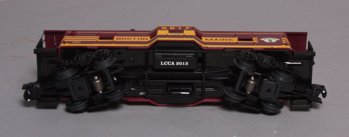 Lionel 6-58217 O Boston and Maine LLC Smoking Bay Window Caboose #6617 LN/Box