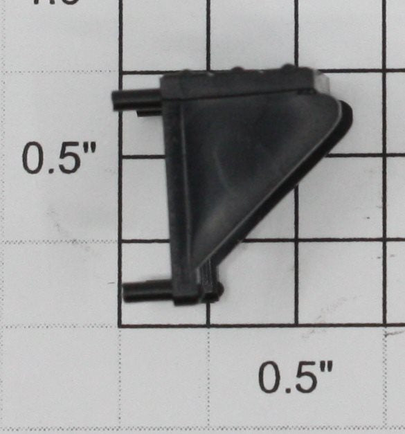 LGB 4090/17 G Scale Black Boxcar Brakewheel Platform Step