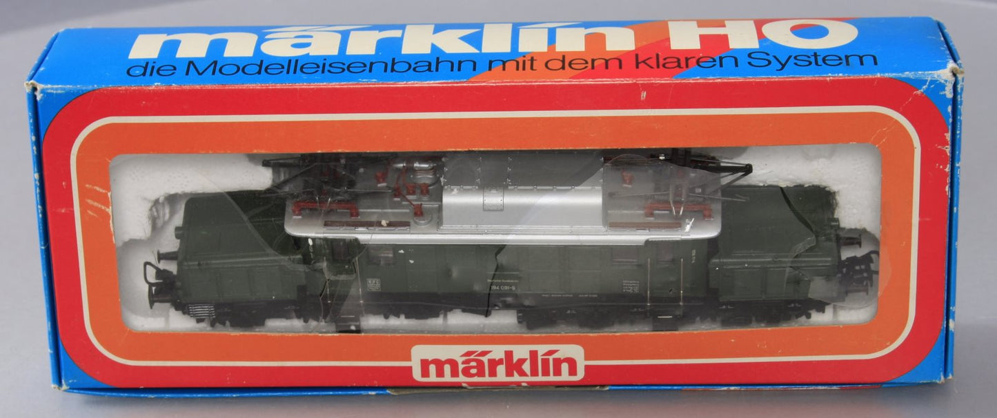 Marklin 3322 HO Scale DB Electric Locomotive EX/Box