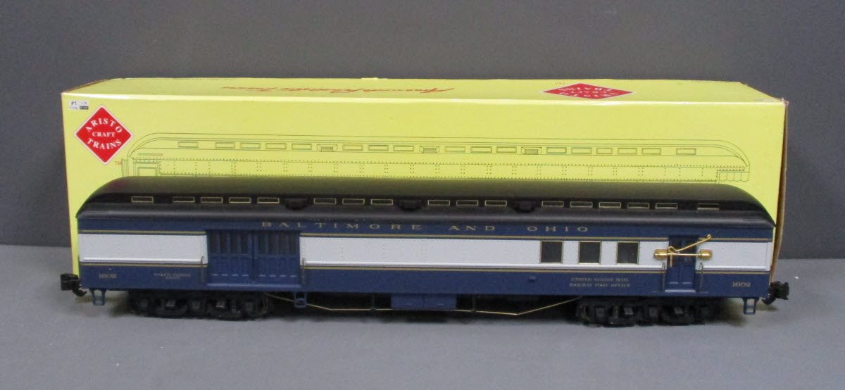 Aristo-Craft 31602 B&O Heavyweight RPO Passenger Car - Metal Wheels LN/Box