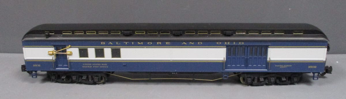 Aristo-Craft 31602 B&O Heavyweight RPO Passenger Car - Metal Wheels LN/Box