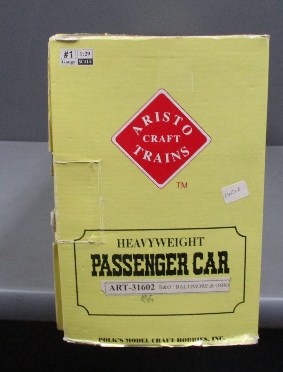 Aristo-Craft 31602 B&O Heavyweight RPO Passenger Car - Metal Wheels LN/Box