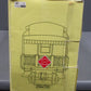 Aristo-Craft 31602 B&O Heavyweight RPO Passenger Car - Metal Wheels LN/Box