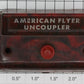 American Flyer XA10961-BL S Gauge Uncoupler Bakelite Control Button