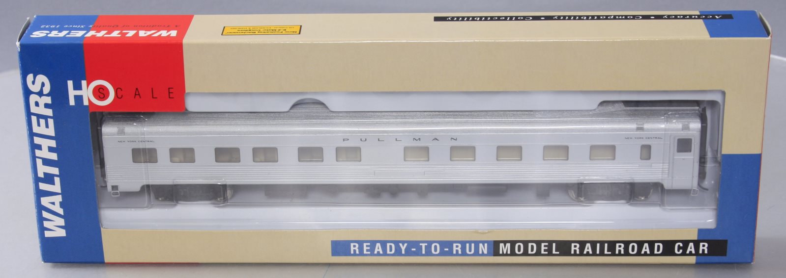 Walthers 932-6348 HO Scale New York Central Budd 10-6 Sleeper Car LN/Box