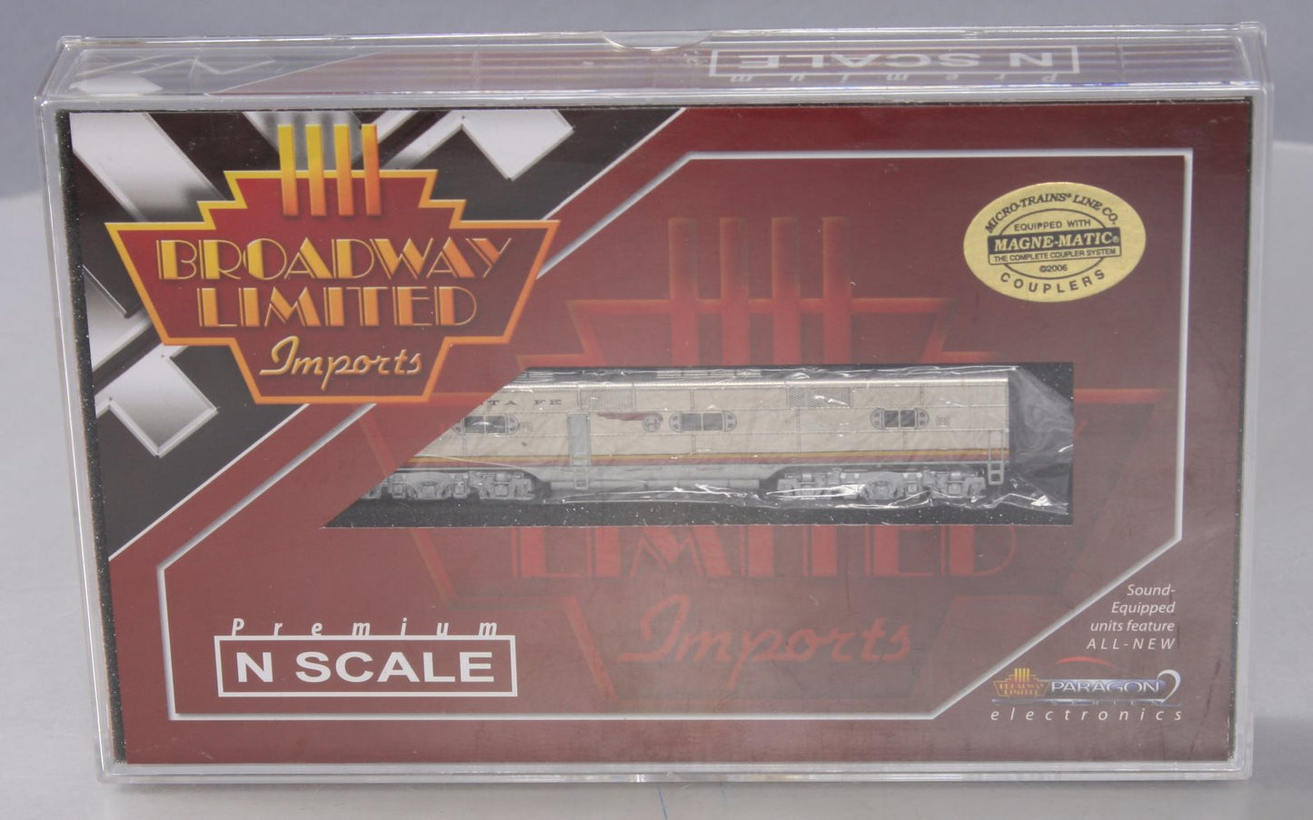 Broadway Limited 1655 N Santa Fe EMD E6B Diesel Loco Paragon2 Sound/DC/DCC #12A