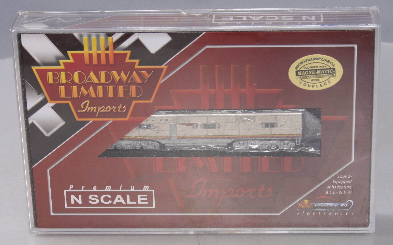Broadway Limited 1655 N Santa Fe EMD E6B Diesel Loco Paragon2 Sound/DC/DCC #12A