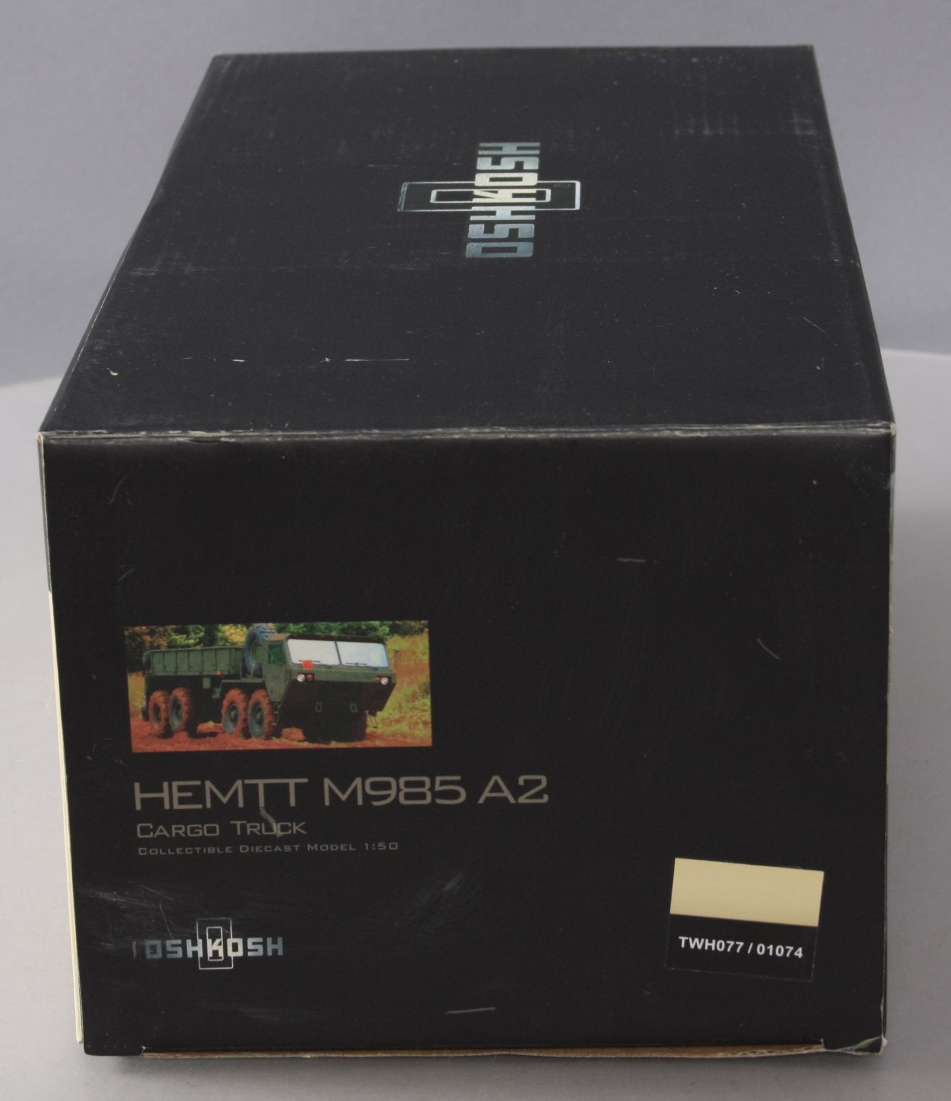 TWH Collectibles 077-01074 1:50 Diecast Oshkosh HEMTT M985 A2 Cargo Truck