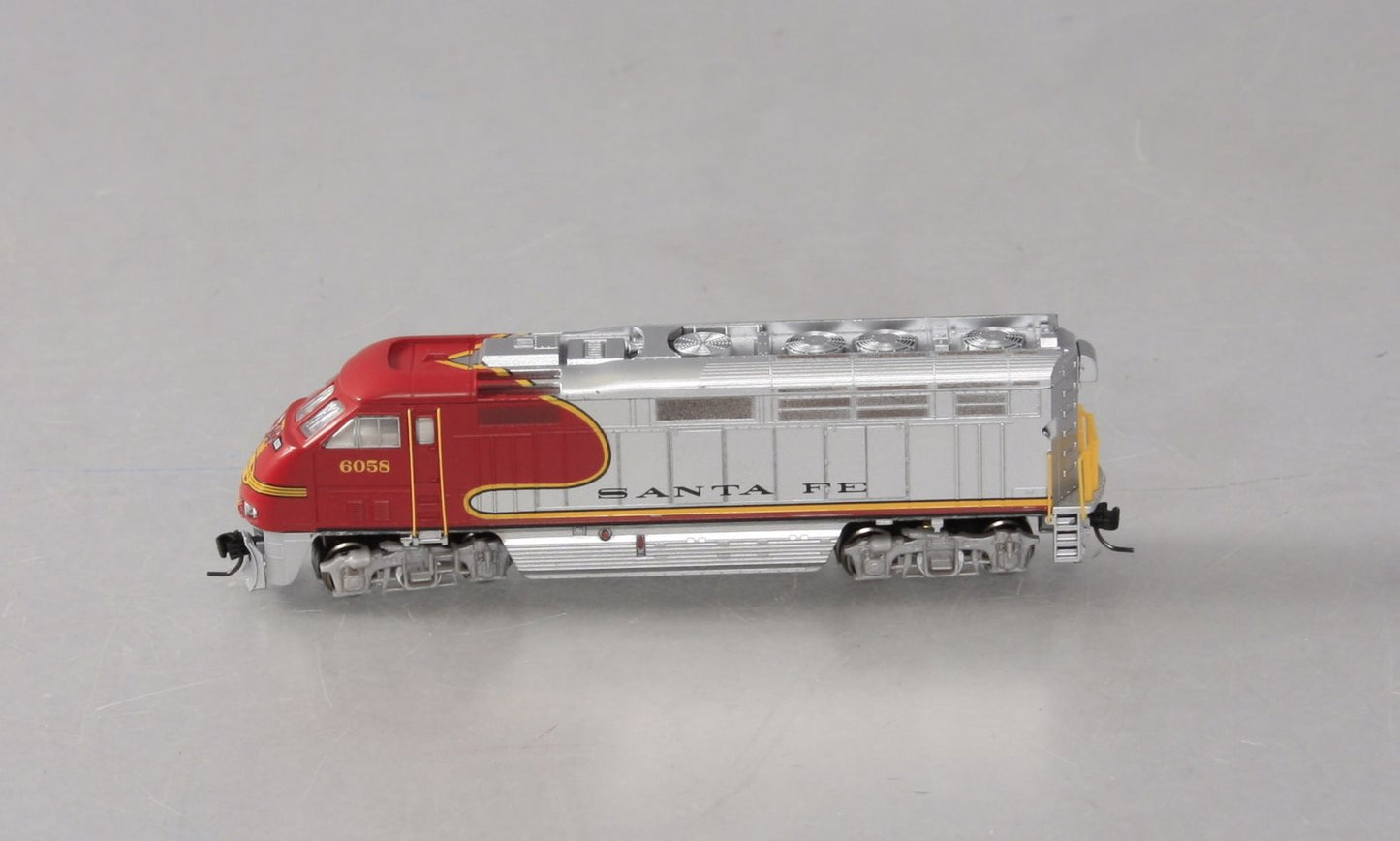 Athearn 23776 N Scale Santa Fe F59PHI Diesel Locomotive with DCC & Sound LN/Box