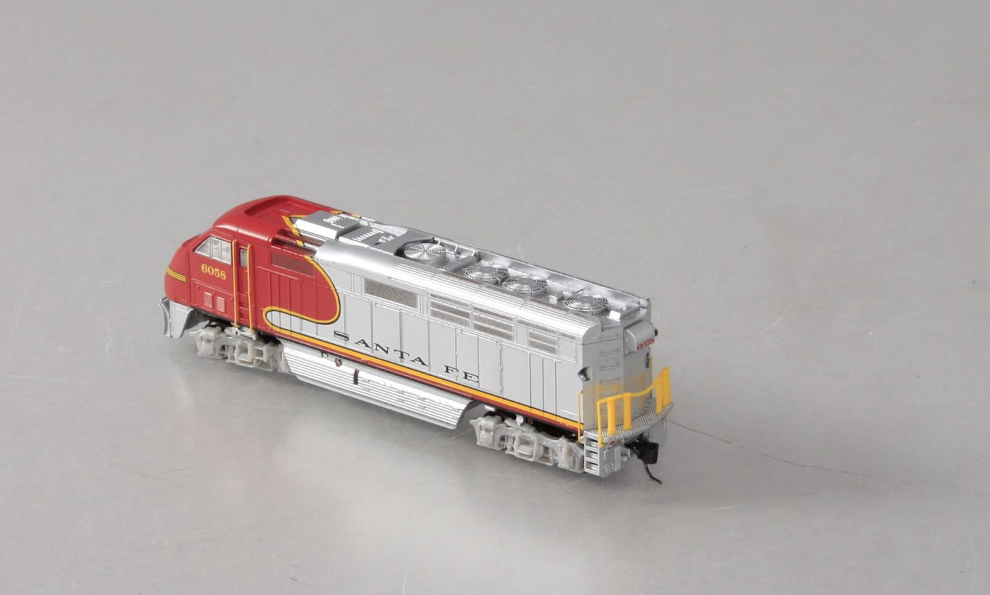 Athearn 23776 N Scale Santa Fe F59PHI Diesel Locomotive with DCC & Sound LN/Box