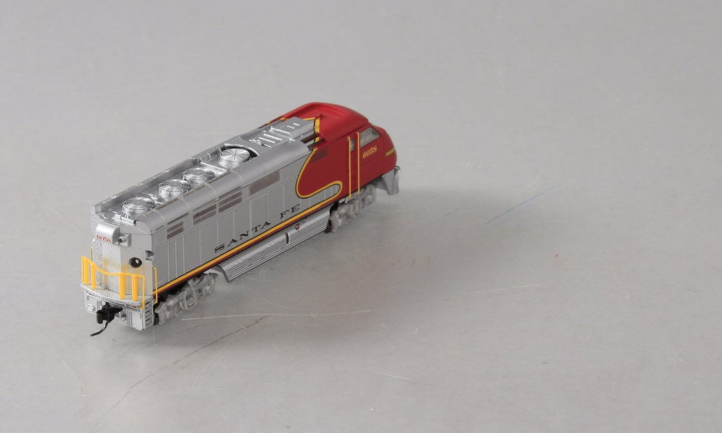 Athearn 23776 N Scale Santa Fe F59PHI Diesel Locomotive with DCC & Sound LN/Box