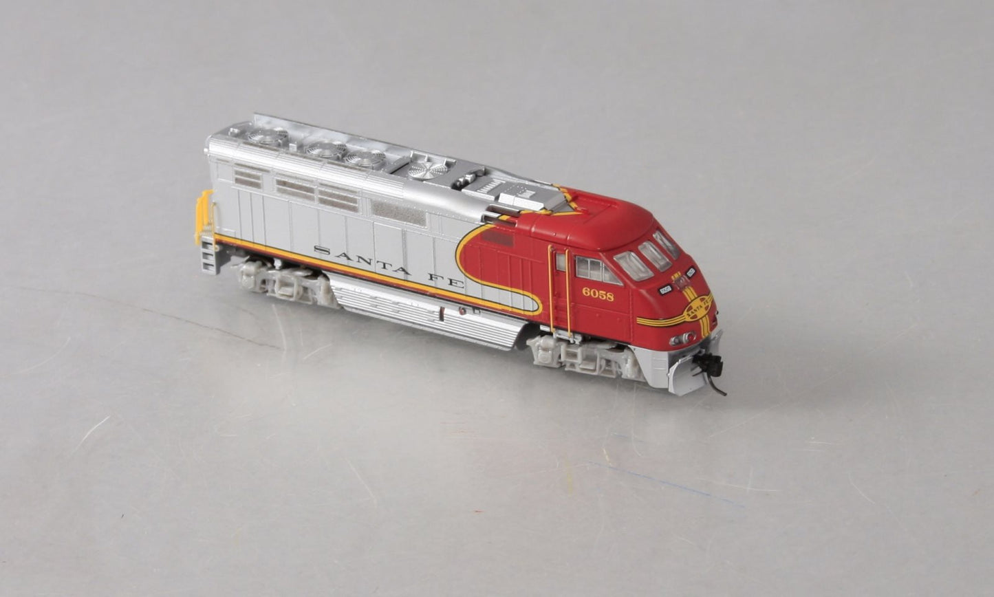 Athearn 23776 N Scale Santa Fe F59PHI Diesel Locomotive with DCC & Sound LN/Box