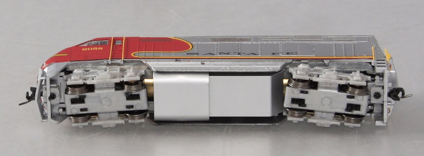 Athearn 23776 N Scale Santa Fe F59PHI Diesel Locomotive with DCC & Sound LN/Box
