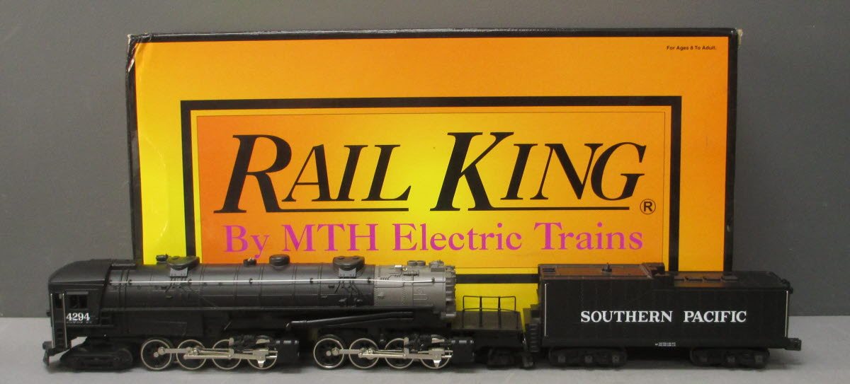 MTH 30-1144-1 O Gauge SP 4-8-8-2 Cab Forward Steam Locomotive & Tender w/PS1 LN/Box