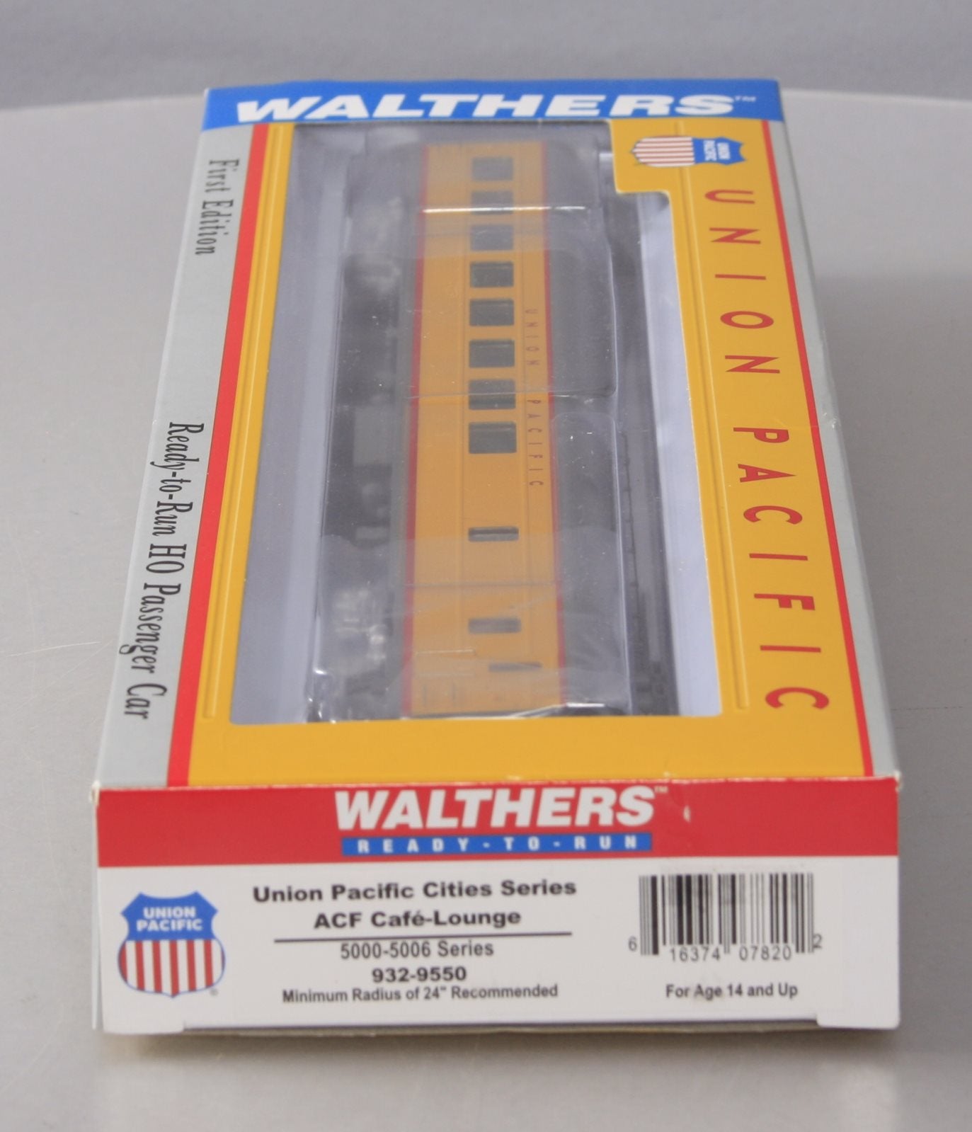 Walthers 932-9550 HO Scale Union Pacific Cities Series ACF Café-Lounge Car LN/Box