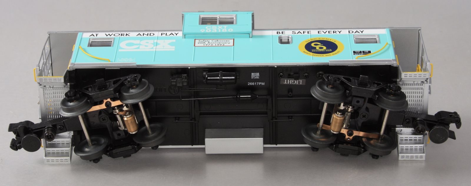Lionel 6-84132 O CSX Wide Vision Caboose #903180