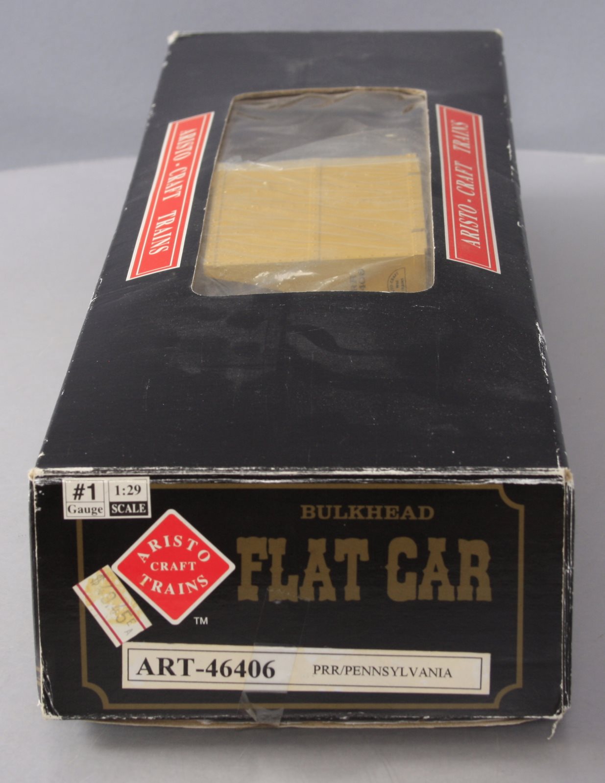 Aristo-Craft 46406 Pennsylvania Bulkhead Flat Car