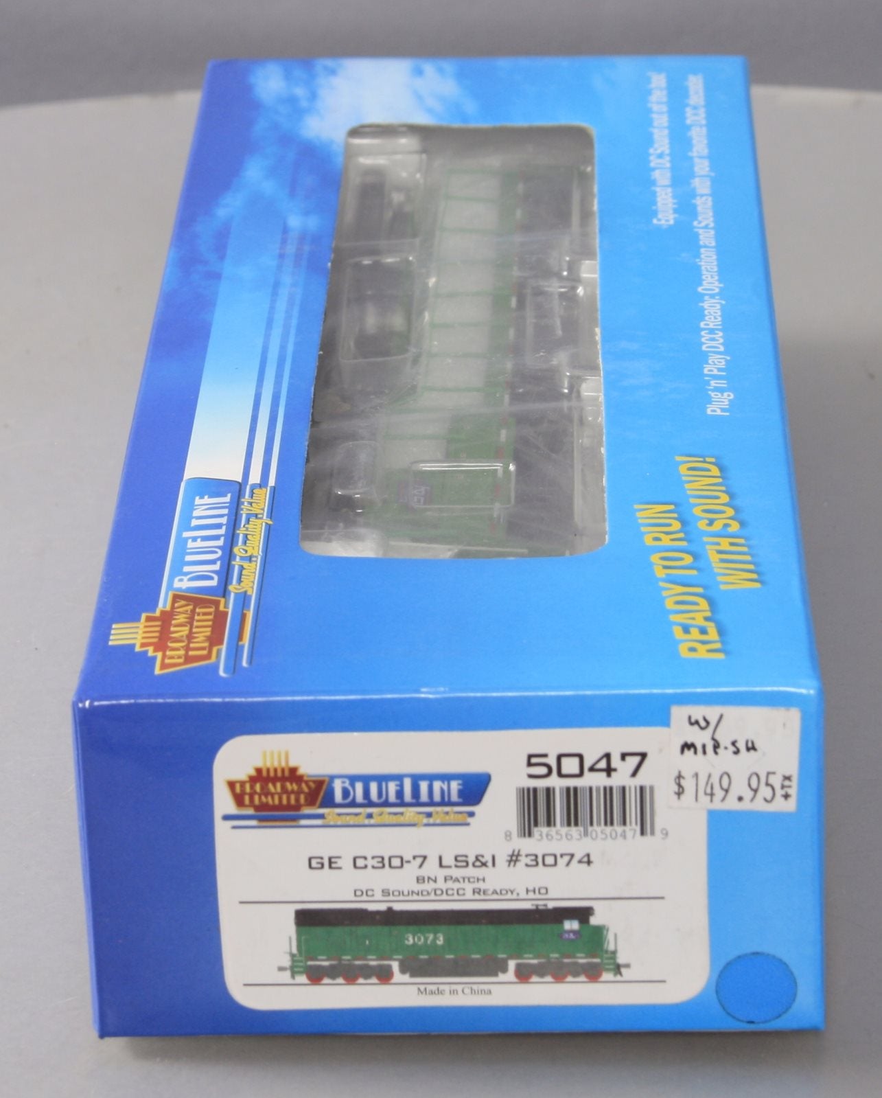 Broadway Limited 5047 HO Lake Superior & Ishpaming GE C30-7 with Sound #3074