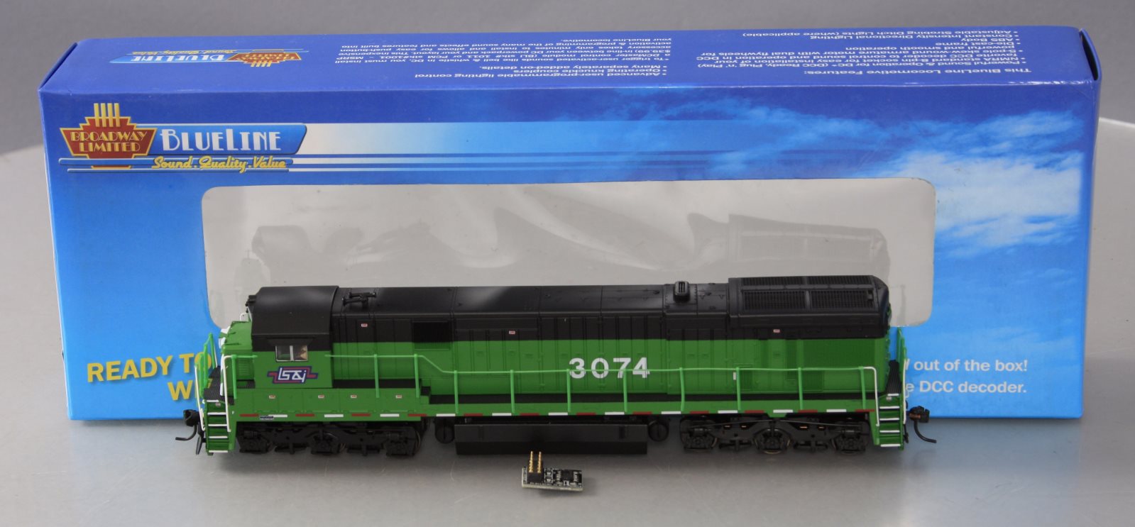 Broadway Limited 5047 HO Lake Superior & Ishpaming GE C30-7 with Sound #3074