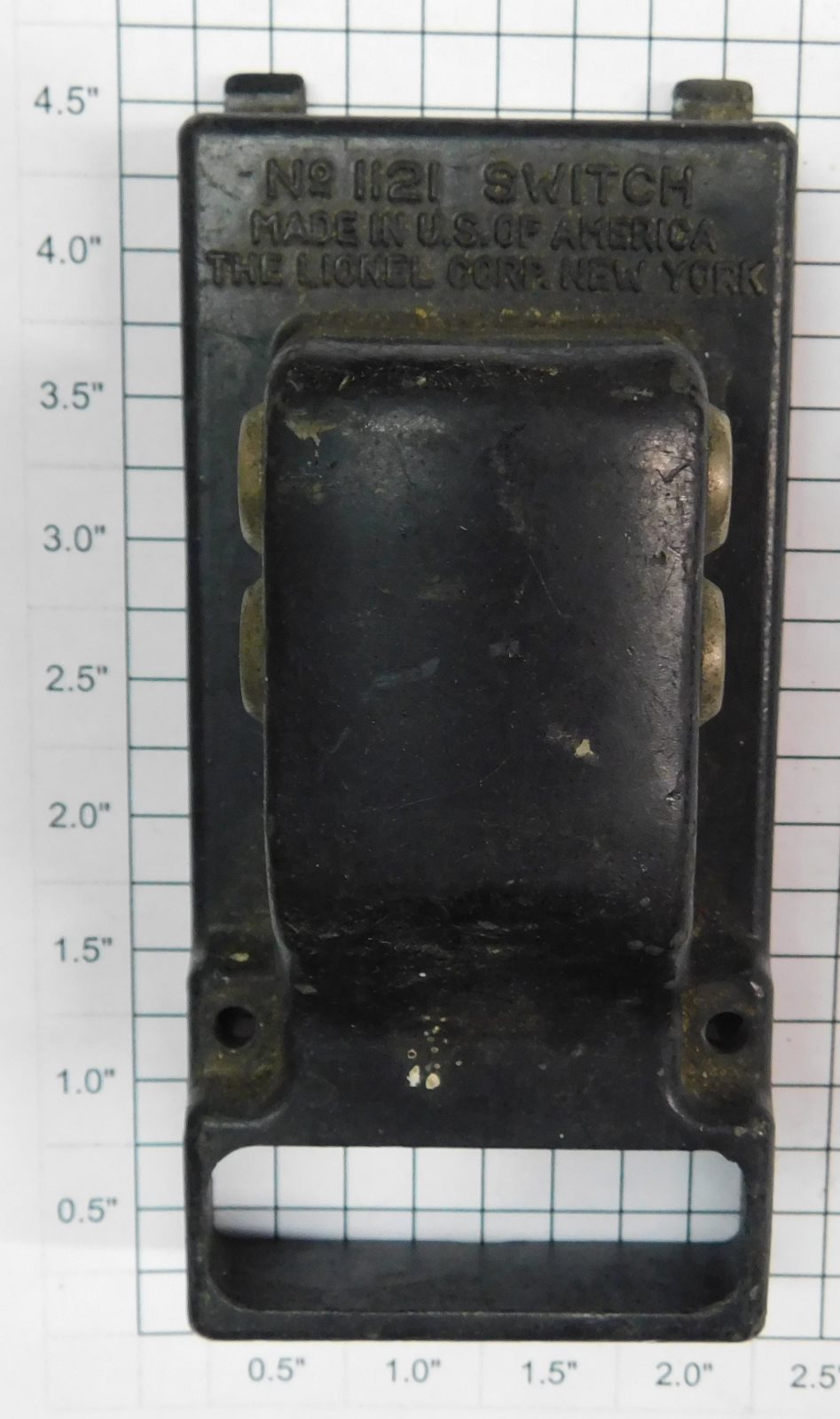 Lionel 1121-7 O27 Gauge Metal Motor Housing Cover with Lens