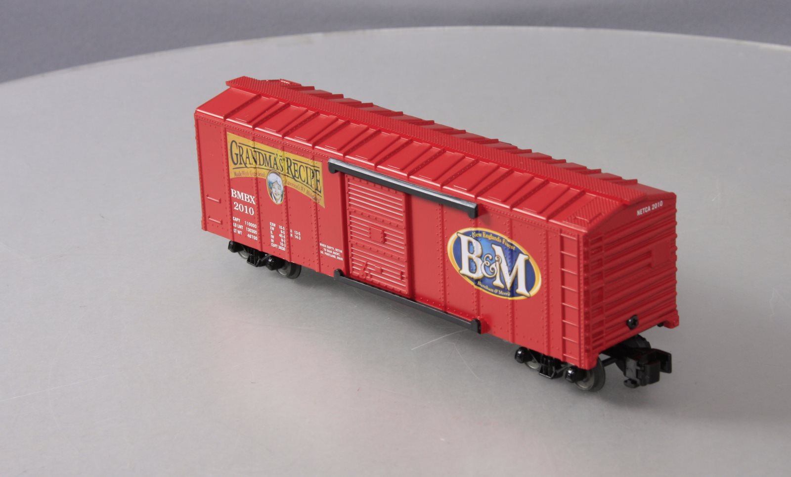 K-Line 6-22678 S Gauge NECTA Division B&M Boxcar #2010 LN/Box