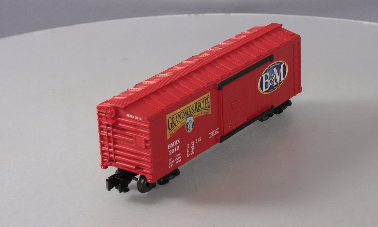 K-Line 6-22678 S Gauge NECTA Division B&M Boxcar #2010 LN/Box