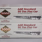 Proto 2000 21923 HO Scale D&RGW 50 Ton Flat Car Kit (Pack of 4)