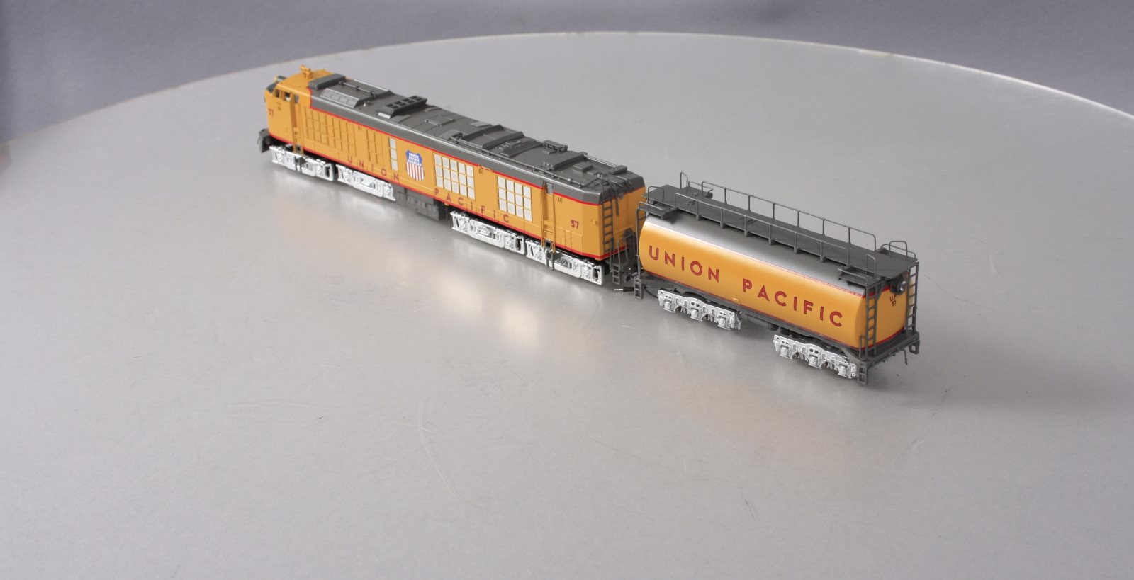MTH 80-2131-1 HO Union Pacific 4500hp Gas Turbine & Tender Set w/PS 3.0 #57