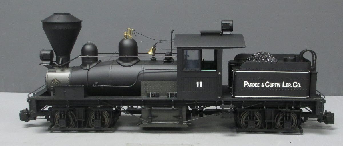 Bachmann 81196 G Pardee & Curtin Lumber Co. 2-Truck Shay Steam Locomotive #11 NIB