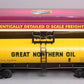 MTH 20-96017 O Gauge Great Northern Single Dome Tank Car #76488 LN/Box