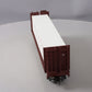 MTH 20-98659 BNSF Flat Car w/Bulkheads w/Covered Wood Load V2