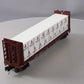MTH 20-98659 BNSF Flat Car w/Bulkheads w/Covered Wood Load V2