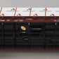 MTH 20-98659 BNSF Flat Car w/Bulkheads w/Covered Wood Load V2