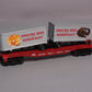 K-Line 6-21471 O Gauge Ringling Bros. Flat Car With 2 Trailers LN/Box