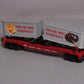 K-Line 6-21471 O Gauge Ringling Bros. Flat Car With 2 Trailers LN/Box