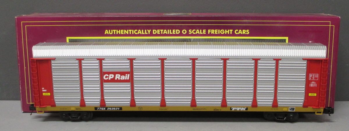 MTH 20-90561A CP Rail Corrugated Auto Carrier LN/Box