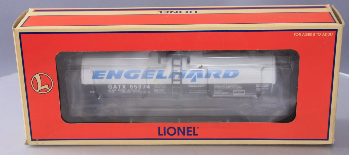 Lionel 6-17914 O Gauge Engelhard Unibody Tank Car #65374 LN/Box