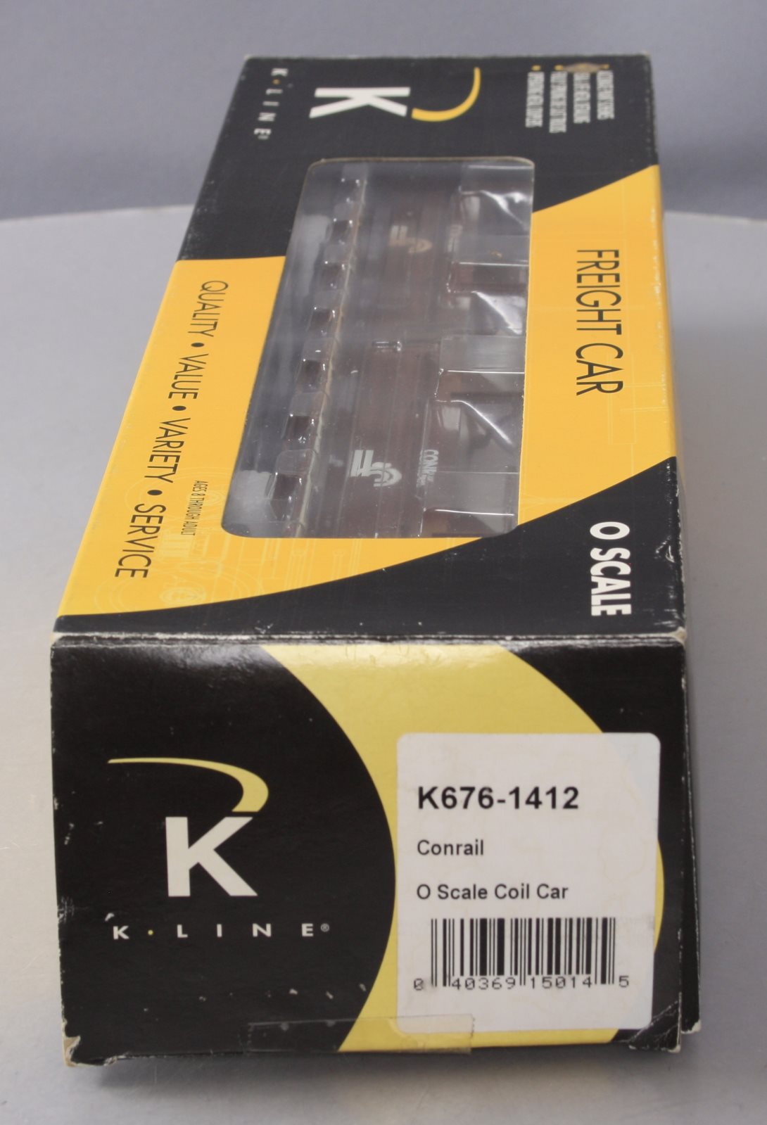 K-Line K676-1412 O Gauge Conrail Coil Car #927919 LN/Box