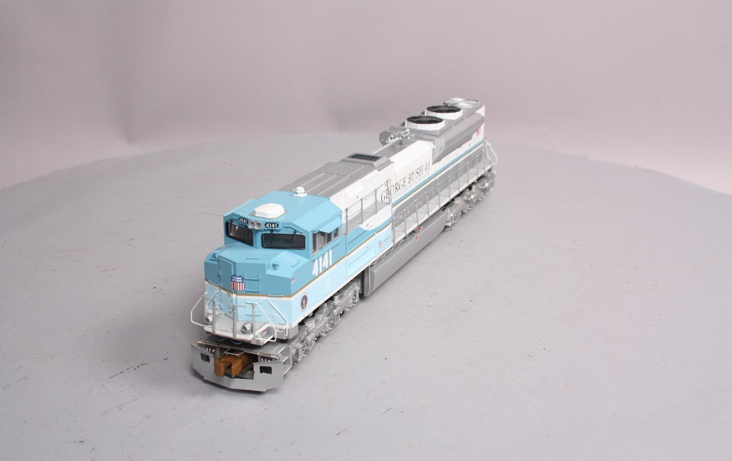 MTH 20-2828-1 O George H. Bush SD70ACe Diesel Engine w/PS 2.0 #4141 (Hi-Rail)