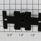 Lionel 3456-16 Mounting Plate with Stud Only